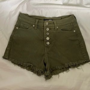 Fashion Nova high-waisted jean shorts